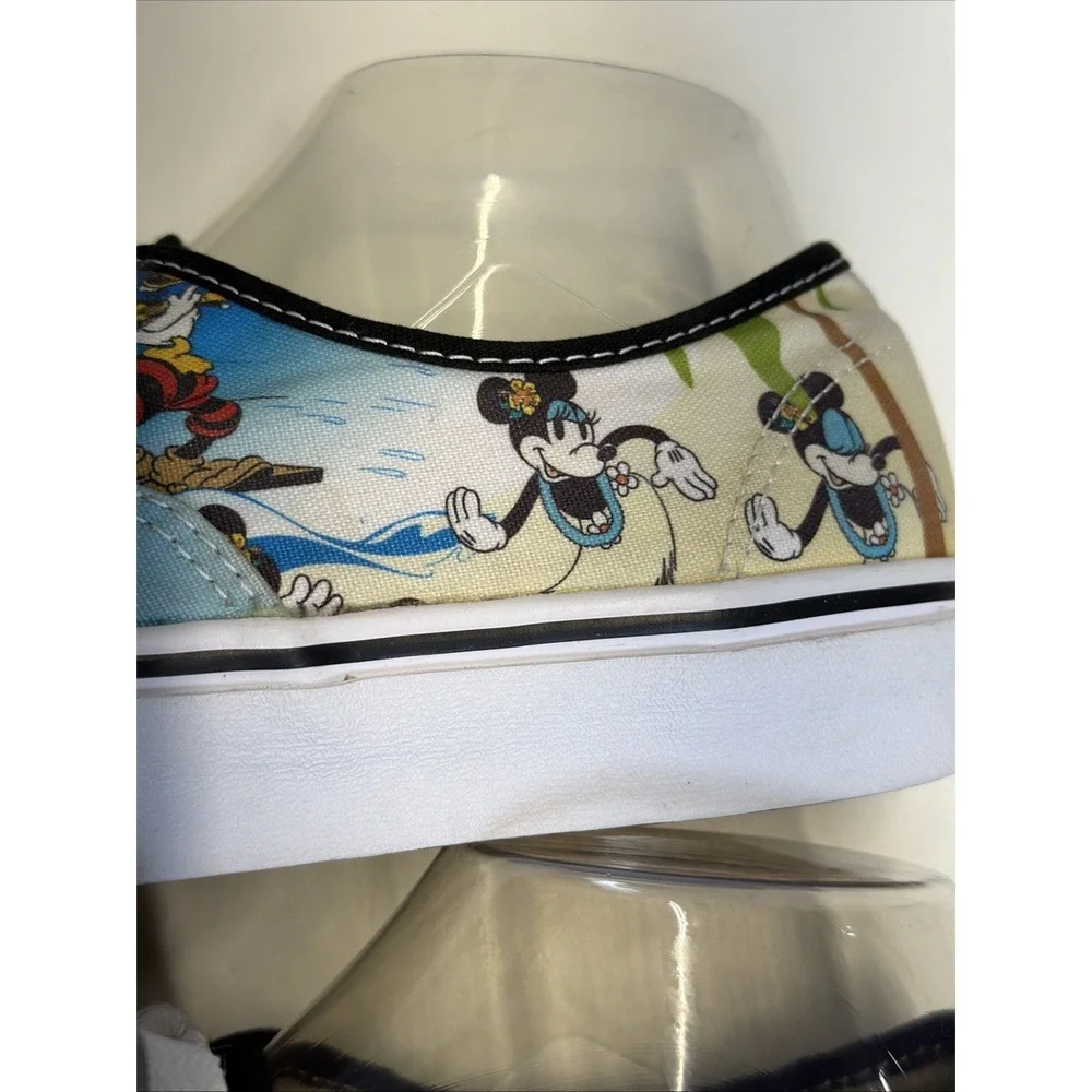 Vans x Disney Authentic Mickey Mouse Aloha Sneaker Limited Ed. Men‎ 7 Women 8.5